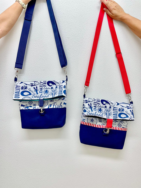 Nähanleitung  Tasche Meeresbrise